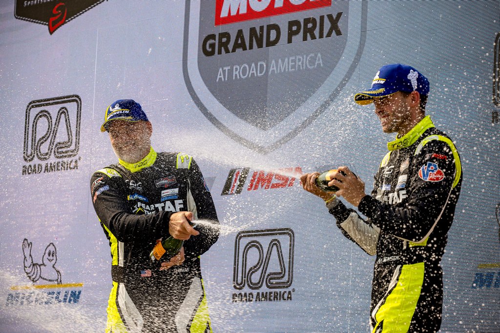 IMSA: Mikkel Jensen nåede podiet på Road America
(Foto: TDS Racing)